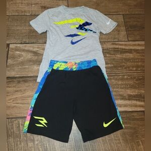 Nike shirt and shorts